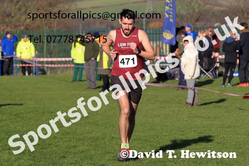 Senior Mens 2023 Birtley Cross Country Relays, County Durham. Photo: David T. Hewitson/Sports for All Pics